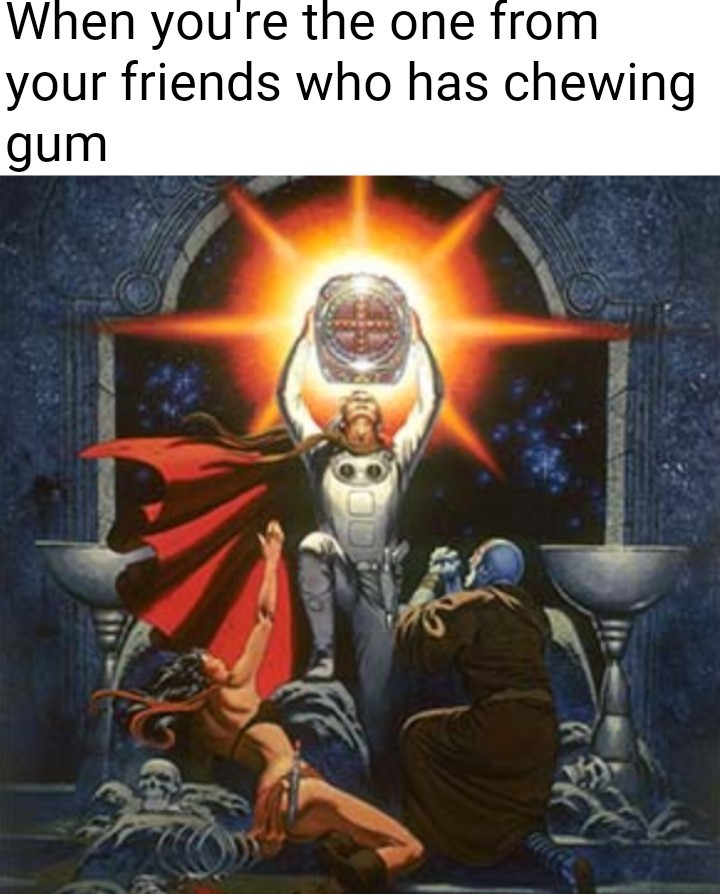 Chewing cum - meme