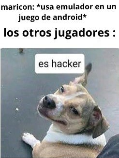 no, no me ardi, pero en un juego se deben respetar las putas reglas, imagima que un maricon juege cs de android en la pc, osea, bruh - meme