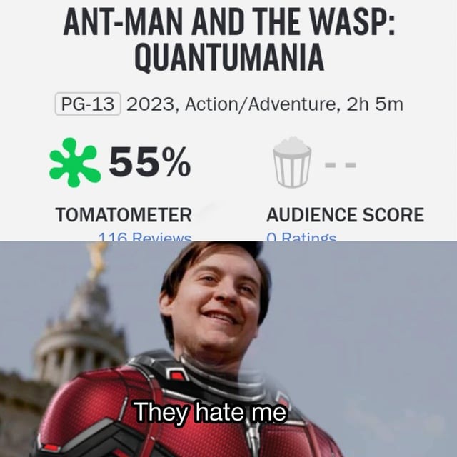 Ant-Man and the wasp quantumania meme