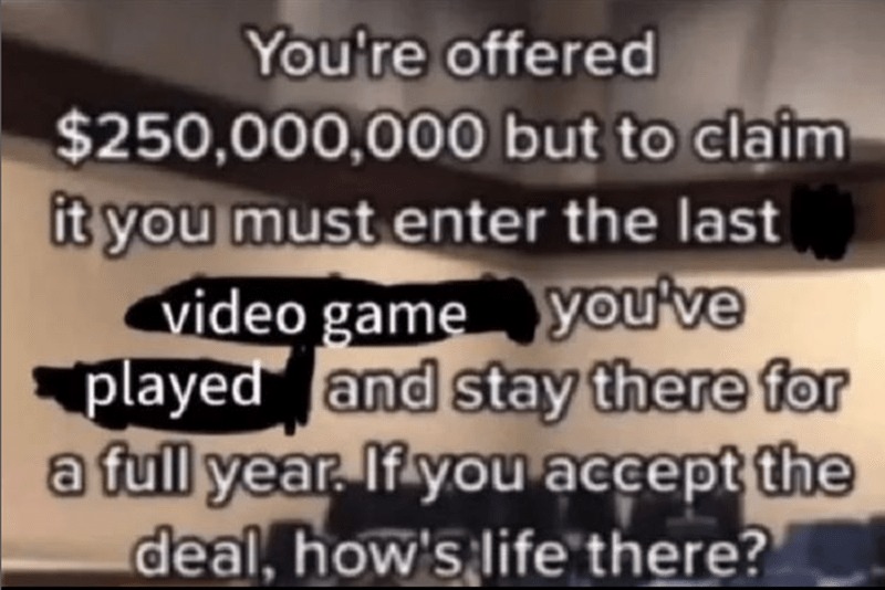 How’s life - meme