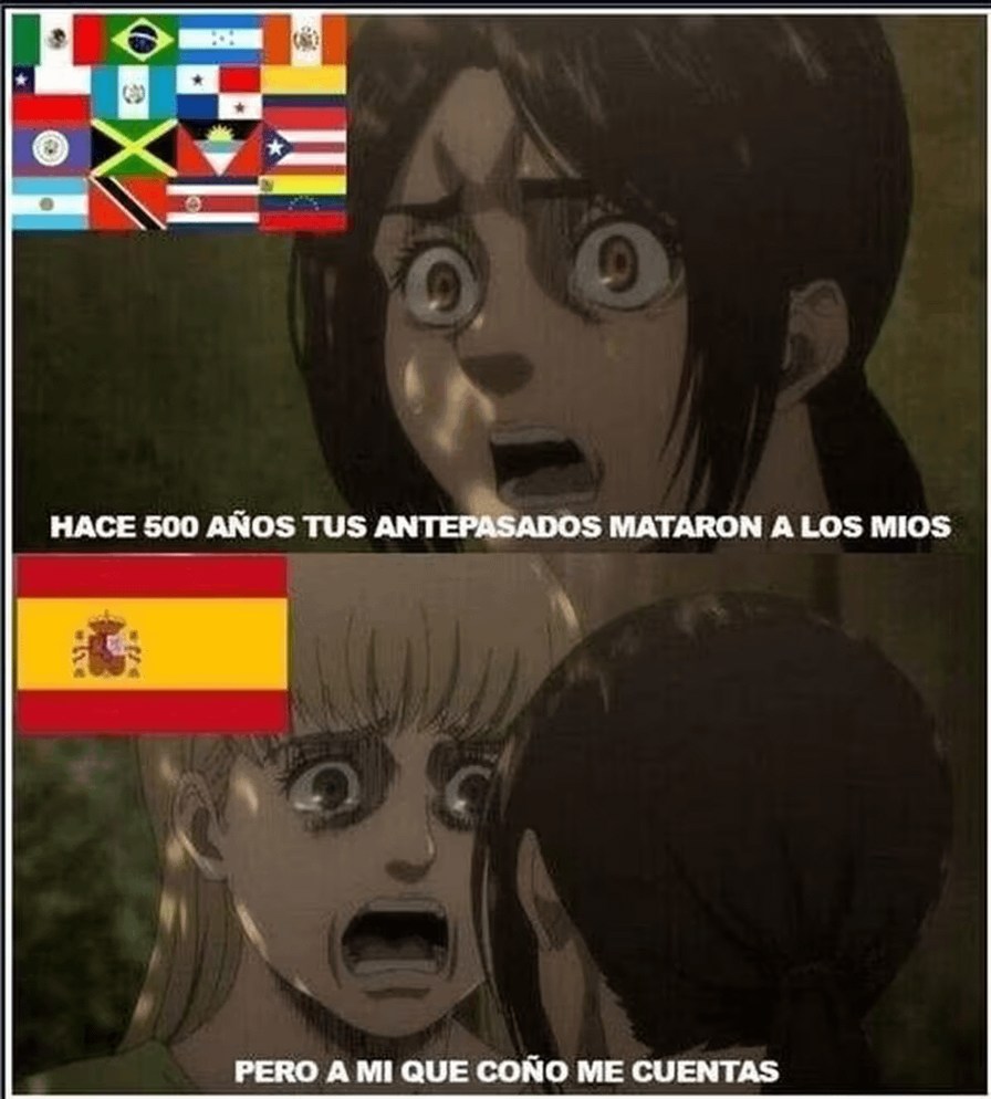 Españoles: a mi que me cuentan - meme