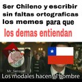 Los modales hacen al Chileno