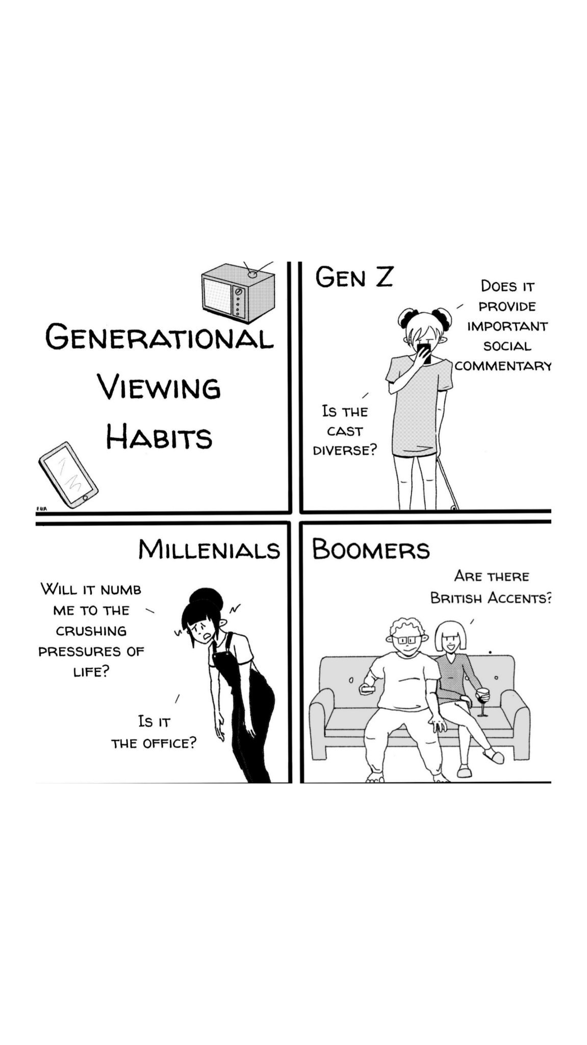 I'm too young to be a boomer  - meme