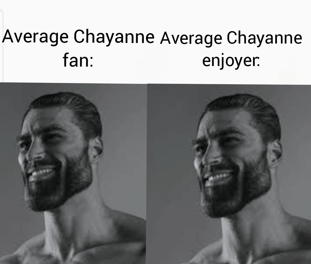 Chayanne es chad - meme