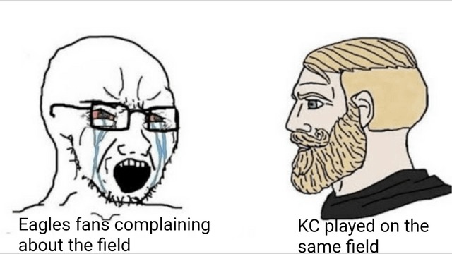 Eagles vs KC - meme