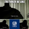 What the Joker really fears