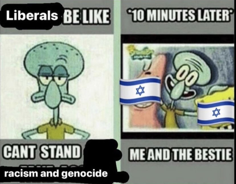 I rap for the people of Palestine - meme