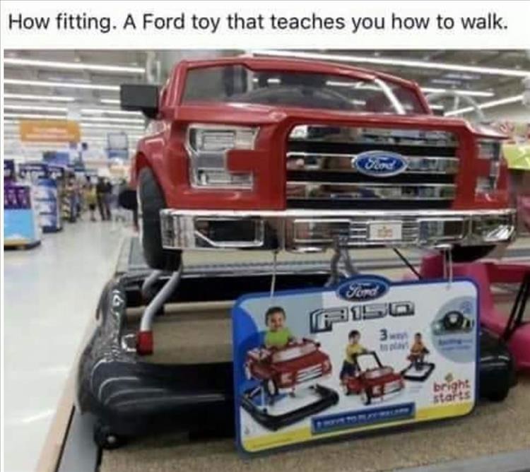 The new Ford F-150 AT-AT - meme