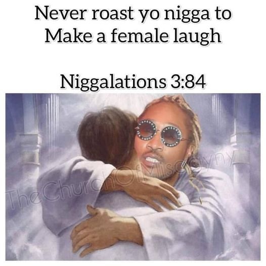 Thou shan't roast thy mate - meme