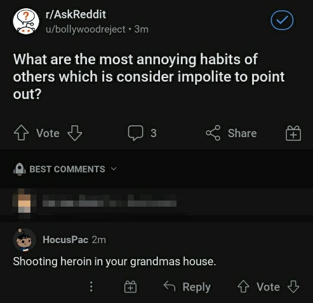 disparar heroina en la casa de tu abuela - meme