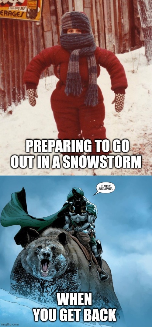 The Snowstorm - meme