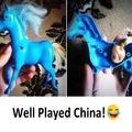Well played China