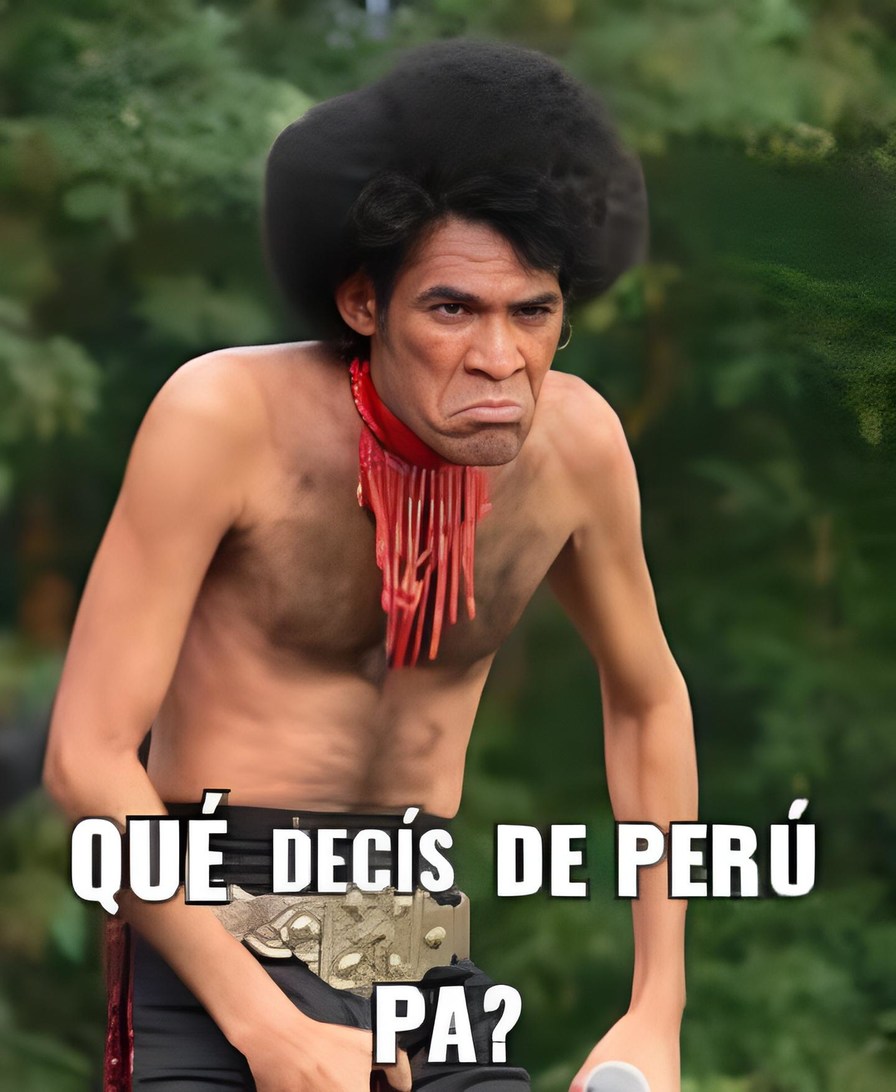 No insulten a Perú pendejos - meme