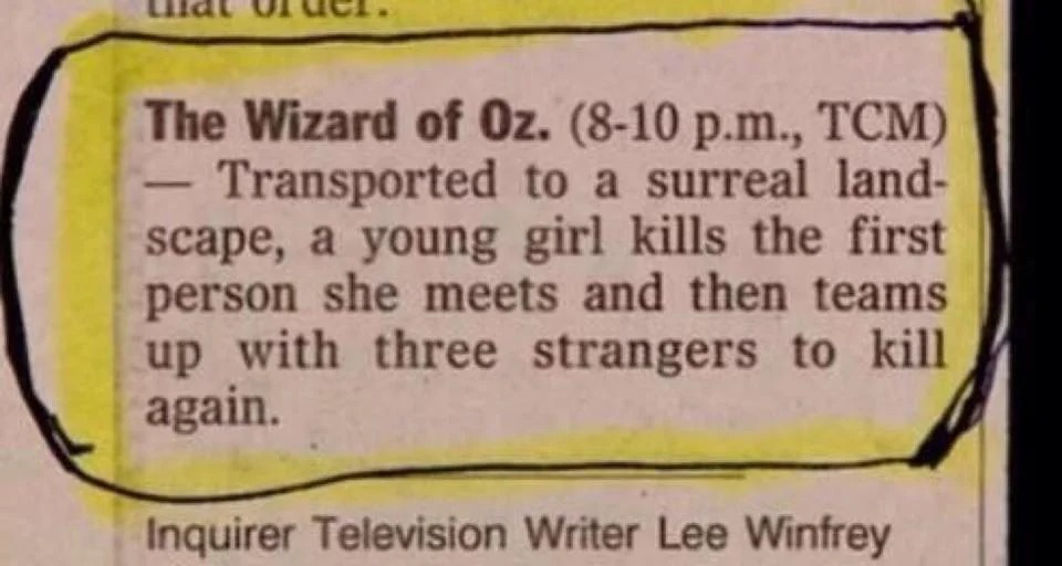 The Wizard of Oz - meme