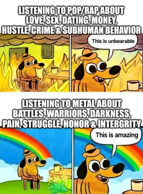 crusade music intensifies - meme