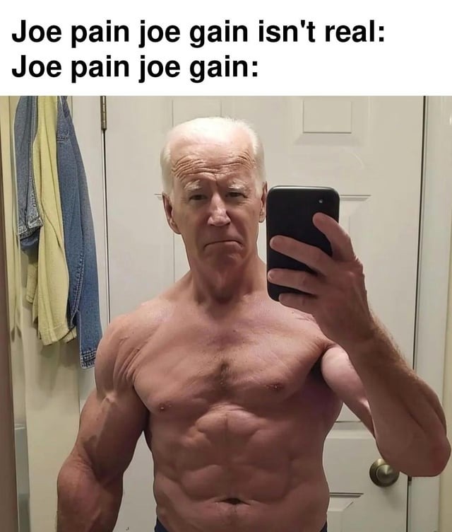 Joe Cursed Biden - meme