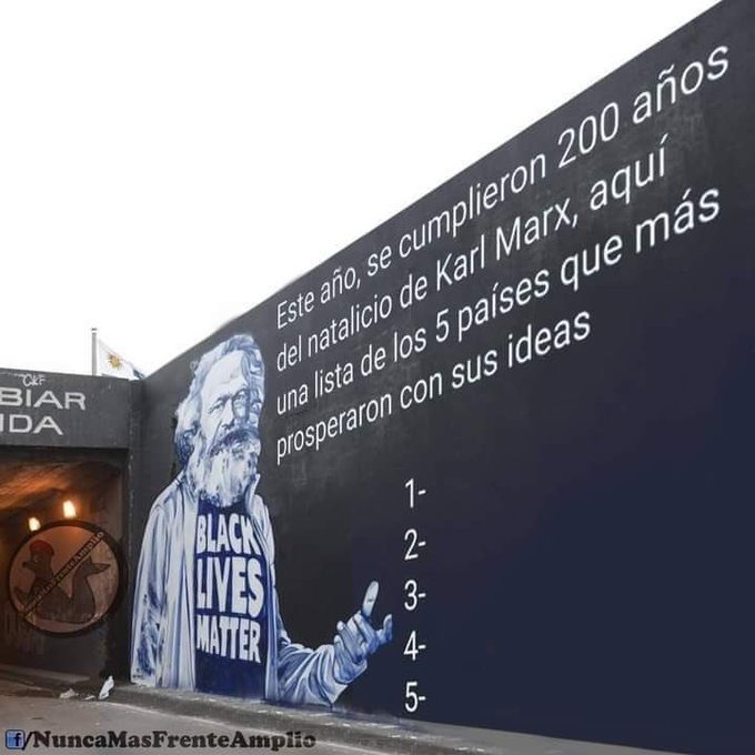 que nunca se les olvide, los 5 páises que más prosperaron con las ideas Marx - meme