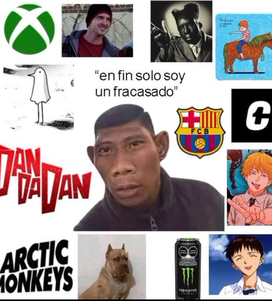 Le falto que sea hater del regueton y trap cuarneto de dos, beatles y sea fan de gta de minecraft - meme