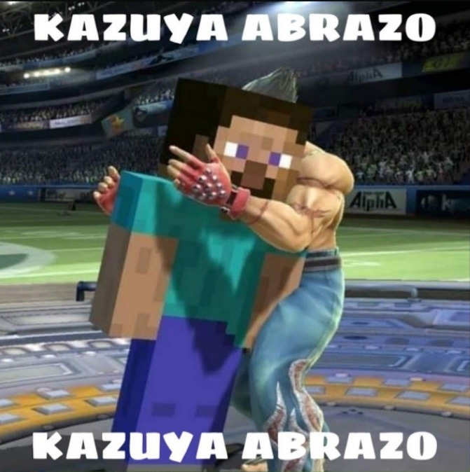 Kazuya abrazo - meme