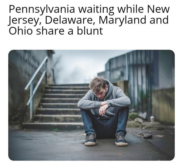 Pennsylvania waiting - meme