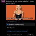 Sydney Sweeney fact check