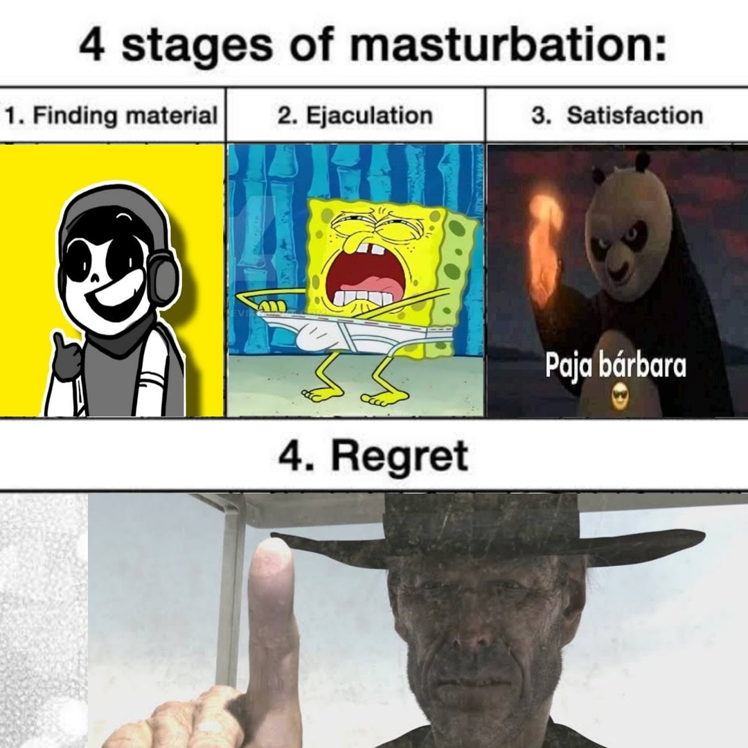 4 stages - meme