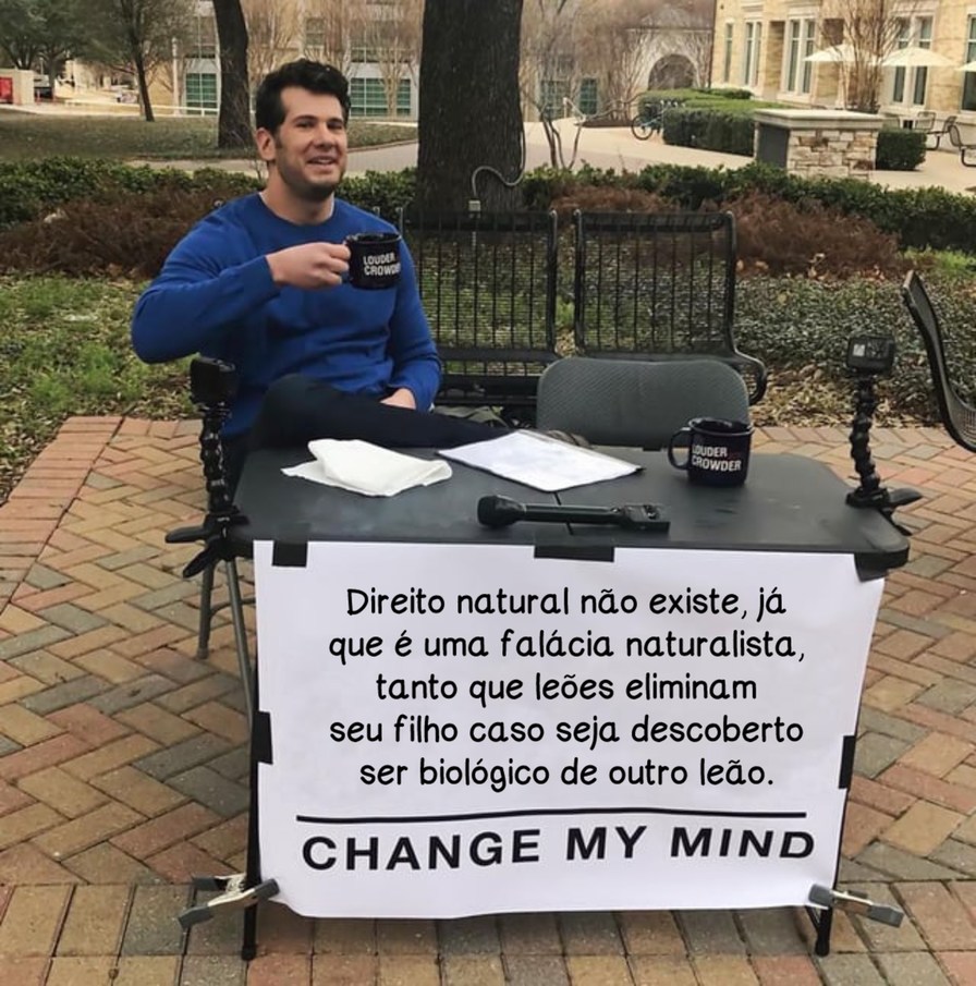 A grandiosa falácia - meme