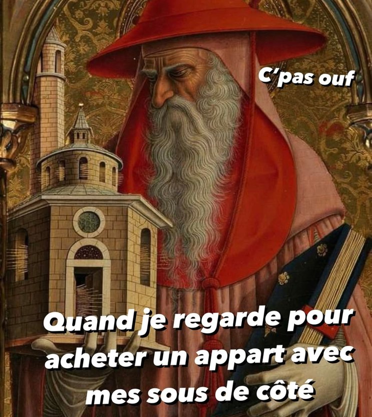 Quand tu regardes les prix des apparts avec tes économies... ouf - meme
