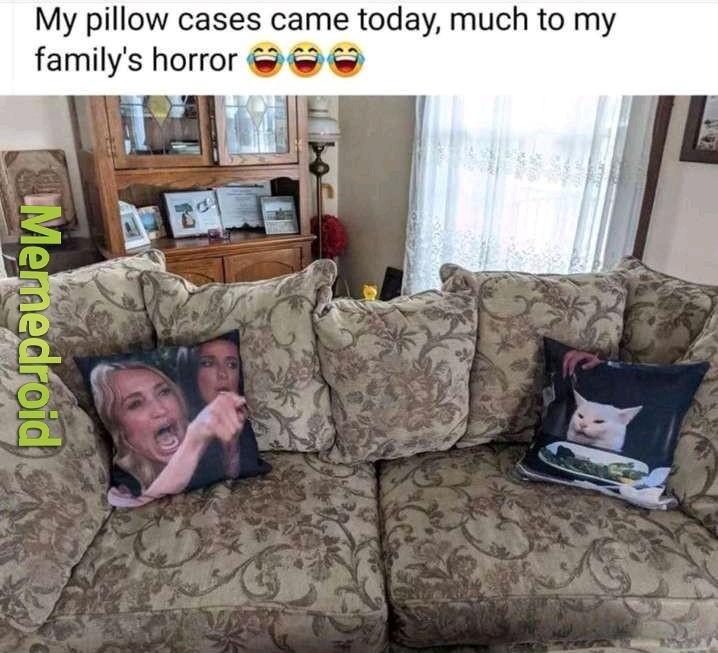 New pillows  - meme