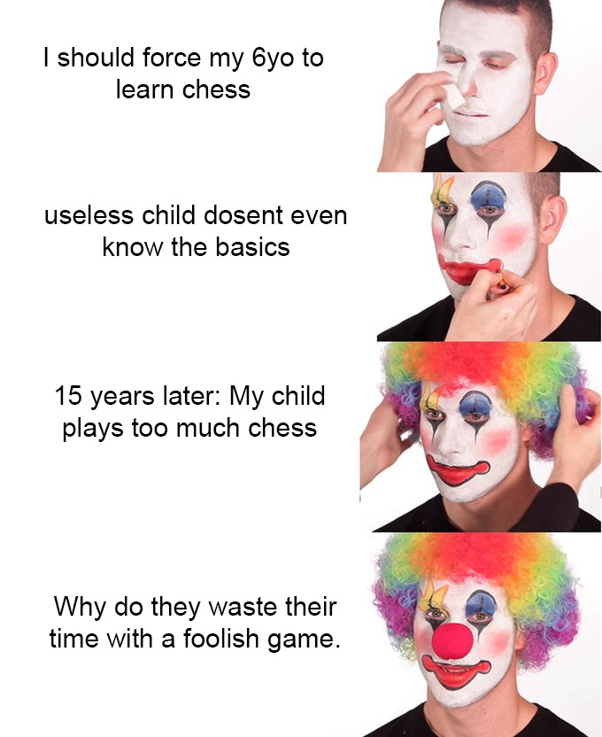 Clown dad, he is a gamer now - meme
