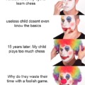 Clown dad, he is a gamer now
