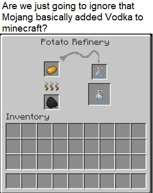 Potato refinery - meme