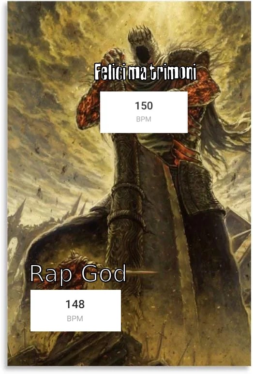 Nulla batte felici ma trimoni - meme