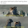 Gas station bathrooms