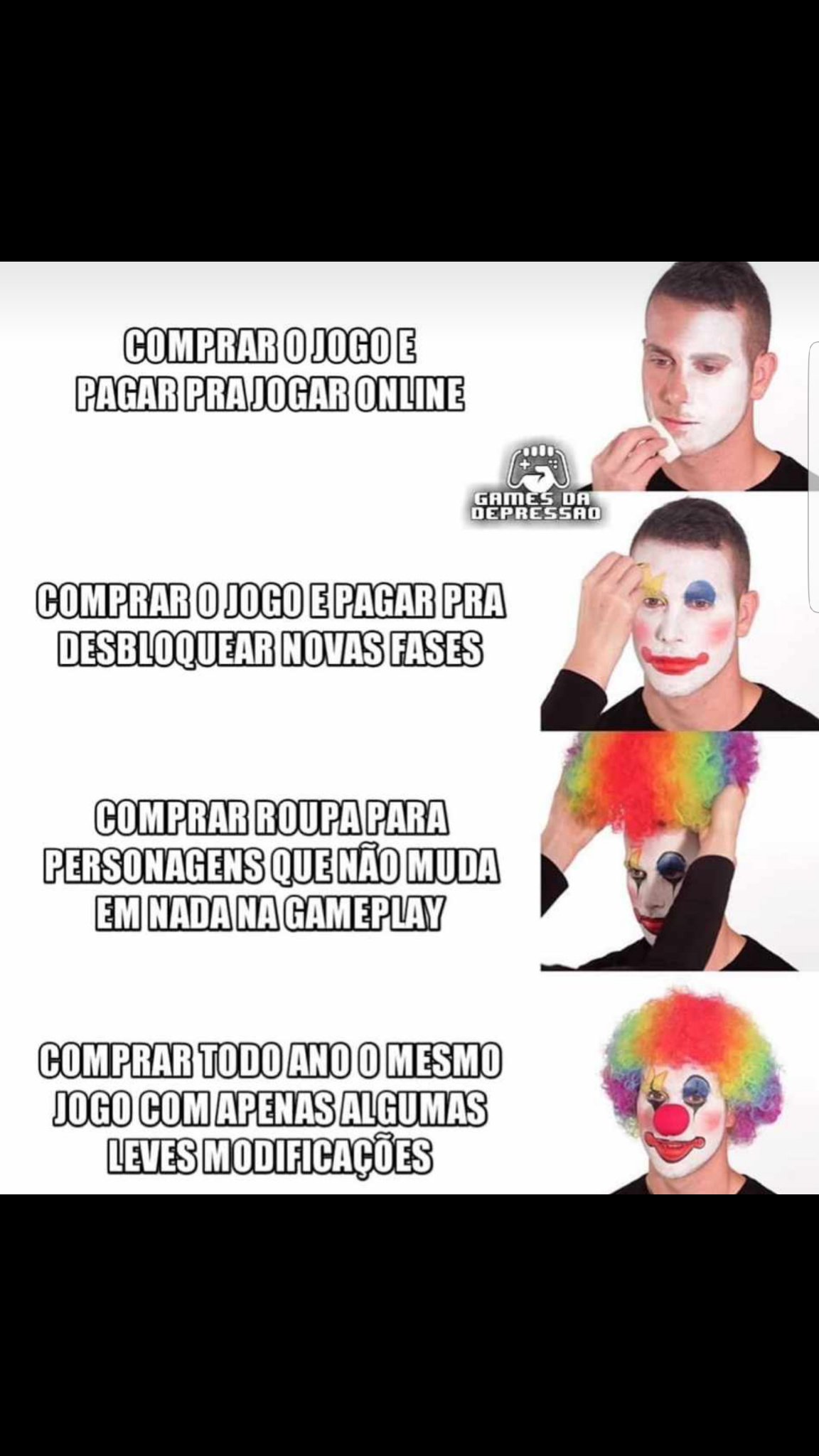 Repost não passa - meme