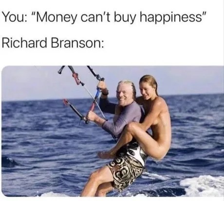The happiness - meme