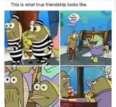 true friends - meme