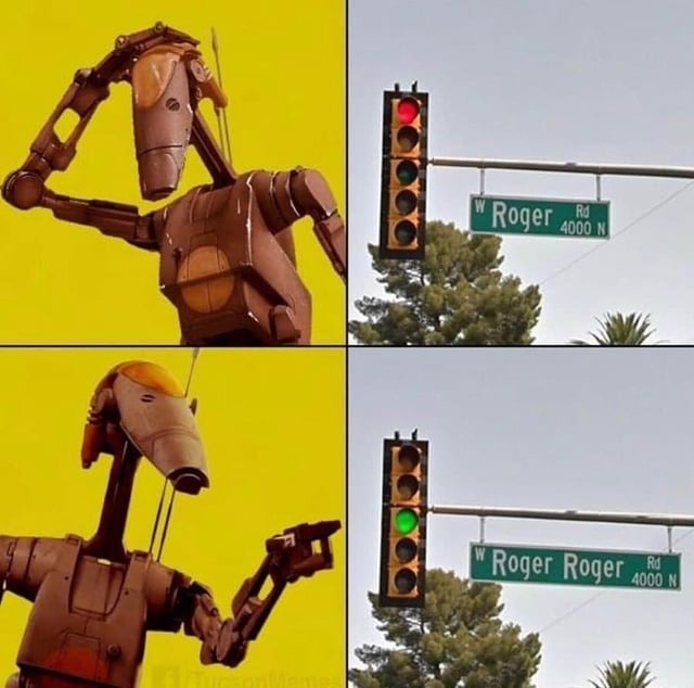 Roger roger - meme