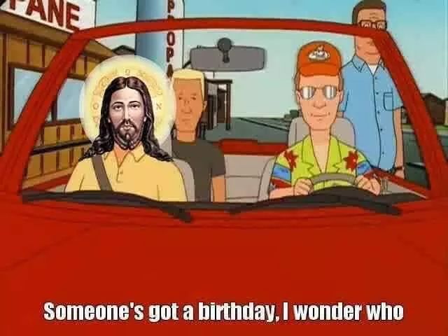 Happy Birthday Jesus - meme