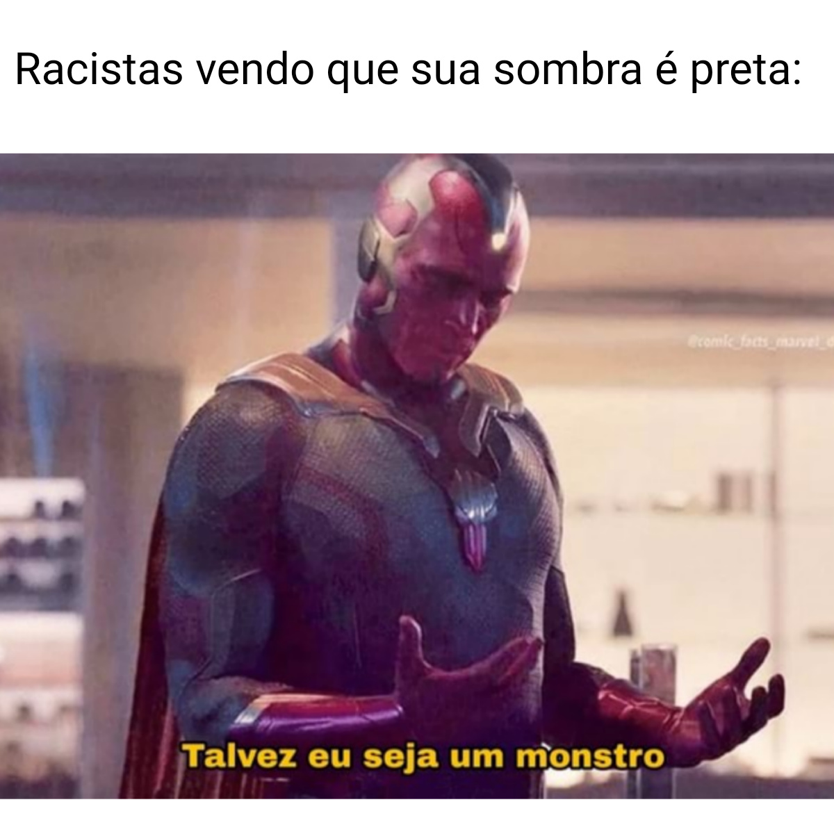 Vai na sombra - meme