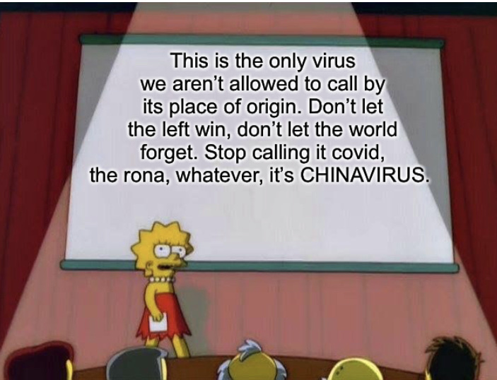 chinavirus - meme