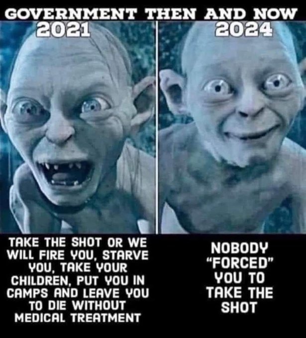 you thought they were locking you down for your benefit???? - meme