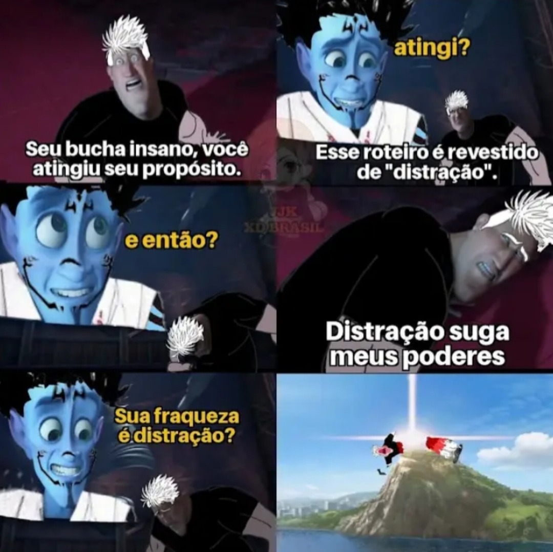Fanboy do Gojo é foda viu - meme