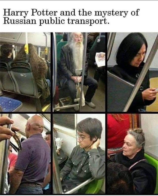 Russian Harry Potter - meme