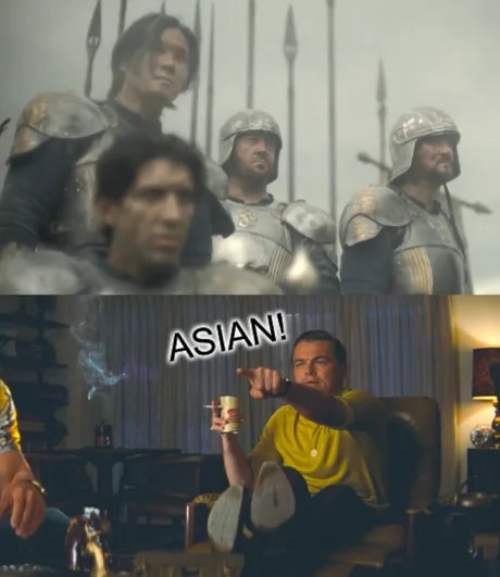 Asian House of the dragon - meme