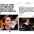 Emma Watson también cumplía 33 cuando hizo la publicación, ocultismo a la vista
