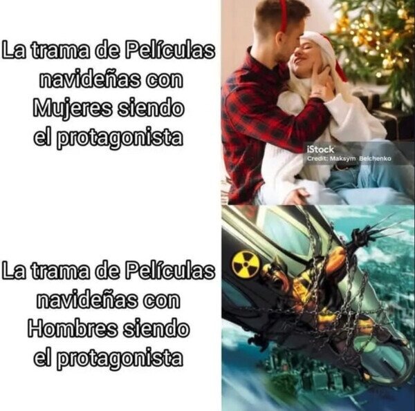 Películas de navidad ser como - meme