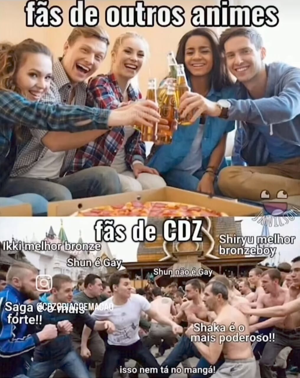 Se adaptassem melhor o mangá, isto não teria acontecido - meme