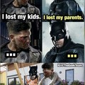 Finally batman meets his father and the one his kids