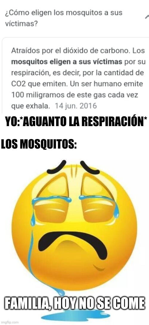 Mosquitos del orto - meme